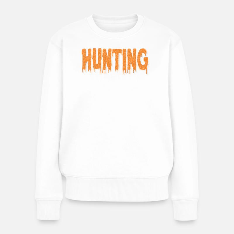 Conception d’animaux chassés aventureux - Pull Premium bio Femme - blanc