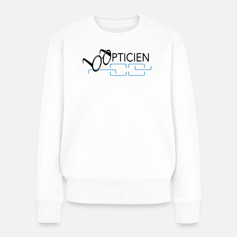 Optitien - Pull Premium bio Femme - blanc