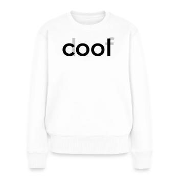 cool doof - Frauen Premium Bio Pullover - Weiß - Vorne - Julia (174cm)