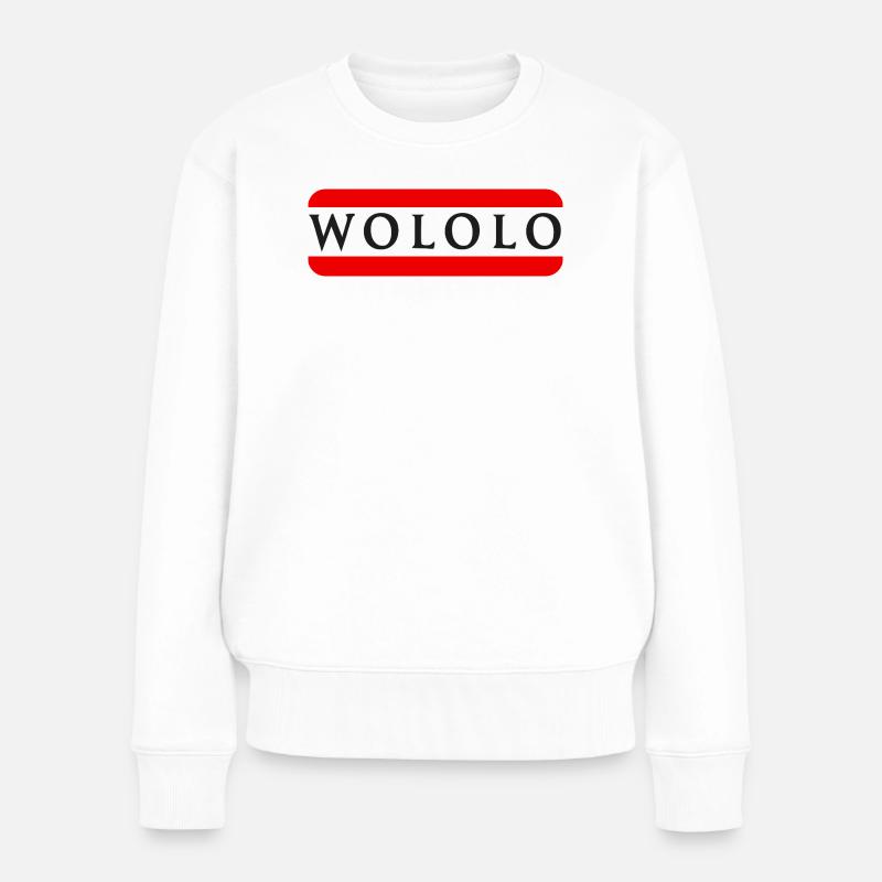 Wololo - 2a - Édition Mobii_3 - noir - Pull Premium bio Femme - blanc