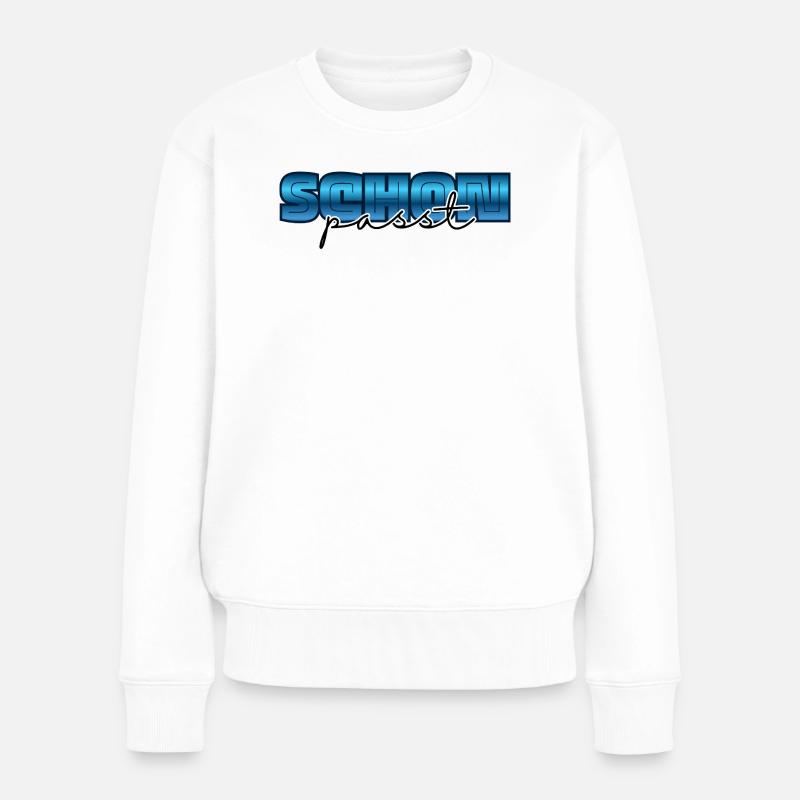 Ça va, d’accord - Pull Premium bio Femme - blanc