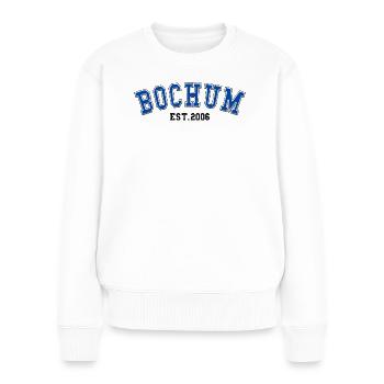 Bochum Fondé en 2006 - Pull Premium bio Femme - blanc - Devant - Julia (174cm)
