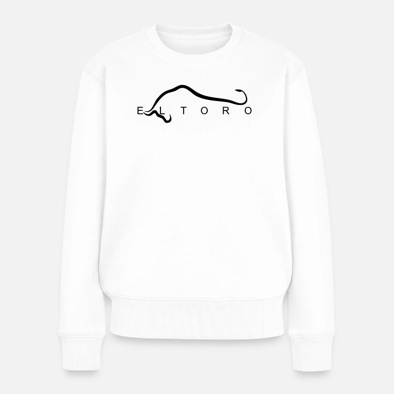 El_Toro - Pull Premium bio Femme - blanc
