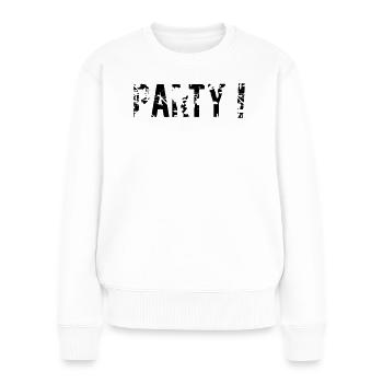 Parti - Pull Premium bio Femme - blanc - Devant - Julia (174cm)