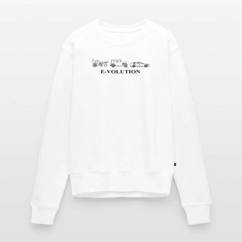 E-Volution Auto Evolution Frauen Premium Bio Pullover