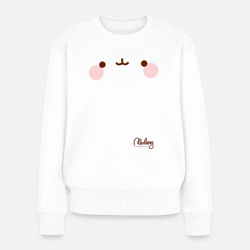 Déguisement de Molang - Pull Premium bio Femme - blanc