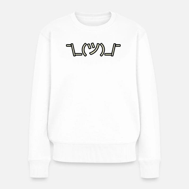 Egal - Frauen Premium Bio Pullover - Weiß