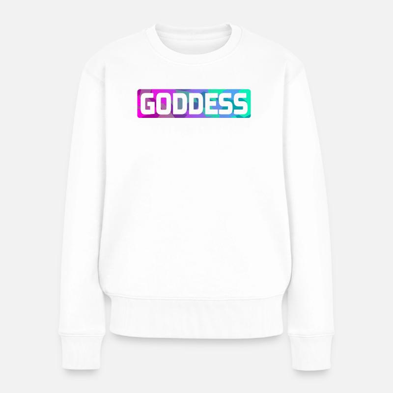 DÉESSE - Pull Premium bio Femme - blanc