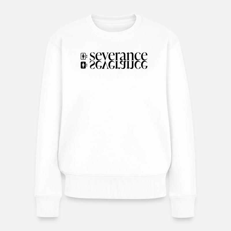Impression de faute de départ avec ascenseur - Pull Premium bio Femme - blanc