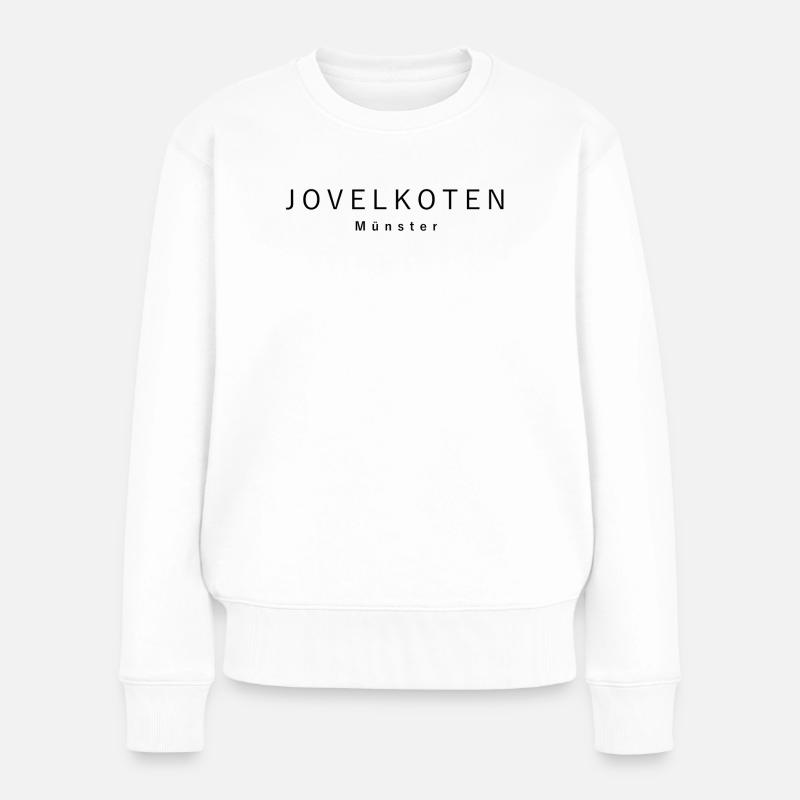 Jovelkoten - Münster - Frauen Premium Bio Pullover - Weiß