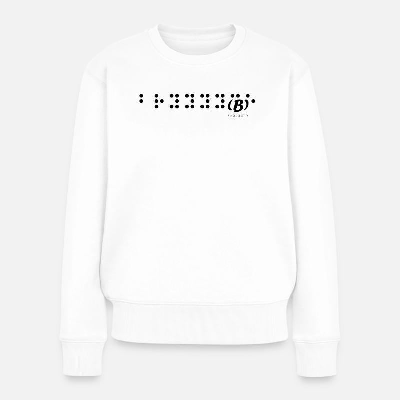Motif Nature Éclat de Couleurs - Pull Premium bio Femme - blanc