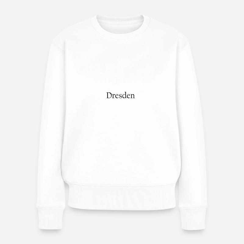 Dresden - Women's Premium Organic Jumper - white