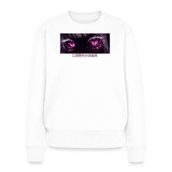 i will carry your pain - Frauen Premium Bio Pullover - Weiß - Vorne - Julia (174cm)