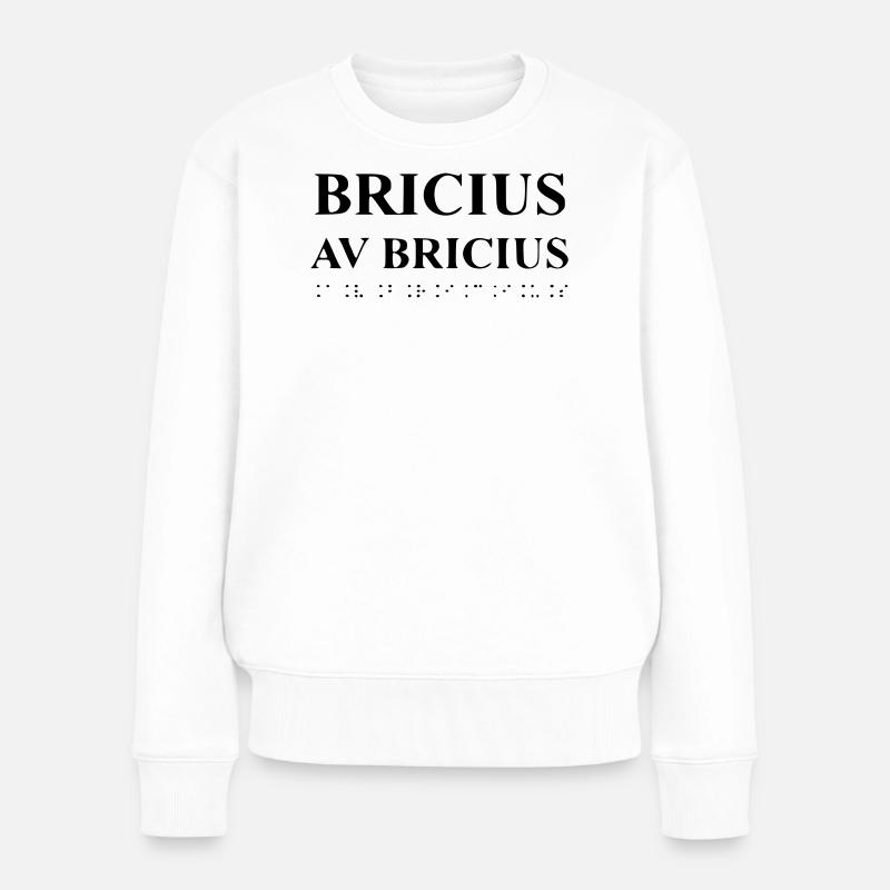 Expression abstraite aux couleurs vives - Pull Premium bio Femme - blanc