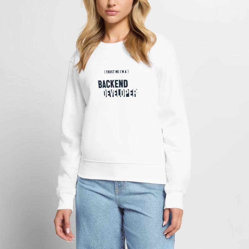 Trust Me I'm Backend Developer Coder Programmer Pull Premium bio Femme