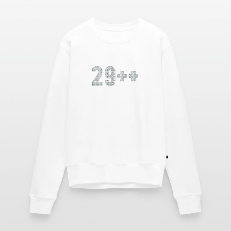 29++ Programmierer Softwareentwickler Coder 30. Frauen Premium Bio Pullover