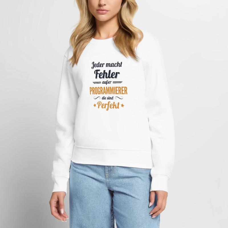 Programmierer sind Perfekt Developer Coder Frauen Premium Bio Pullover