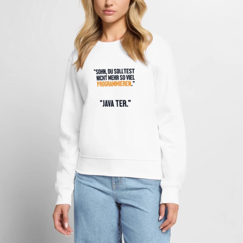 Sohn Programmieren Ja Vater Developer Coder Frauen Premium Bio Pullover