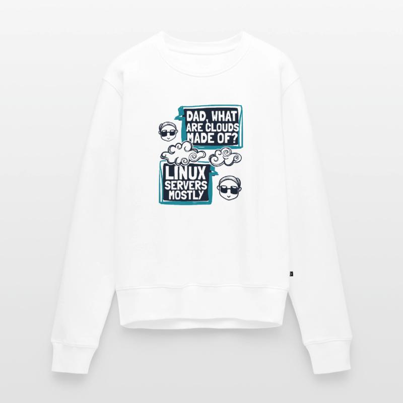 Papa quels sont les clouds faits de Developer Coder Pull Premium bio Femme