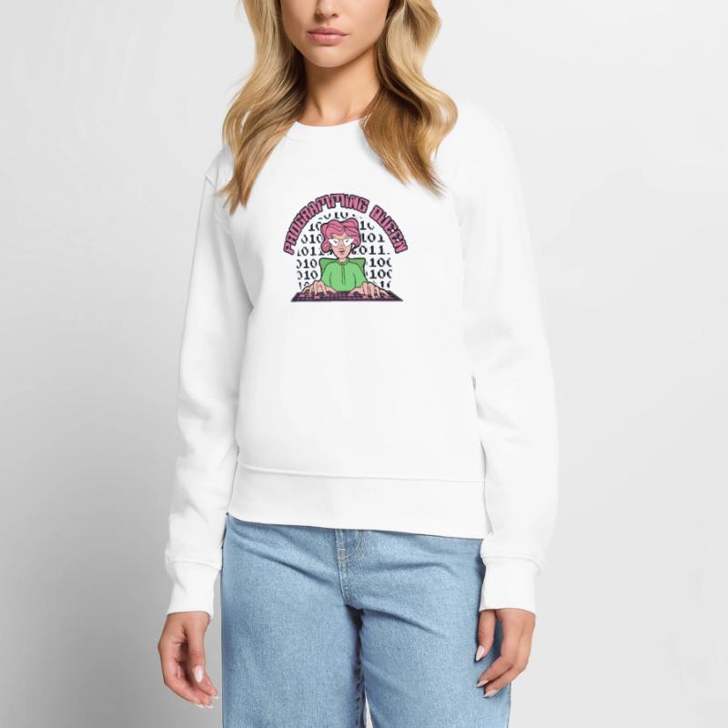 Programming Queen Software Developer Developer Women's Premium Organic Jumper