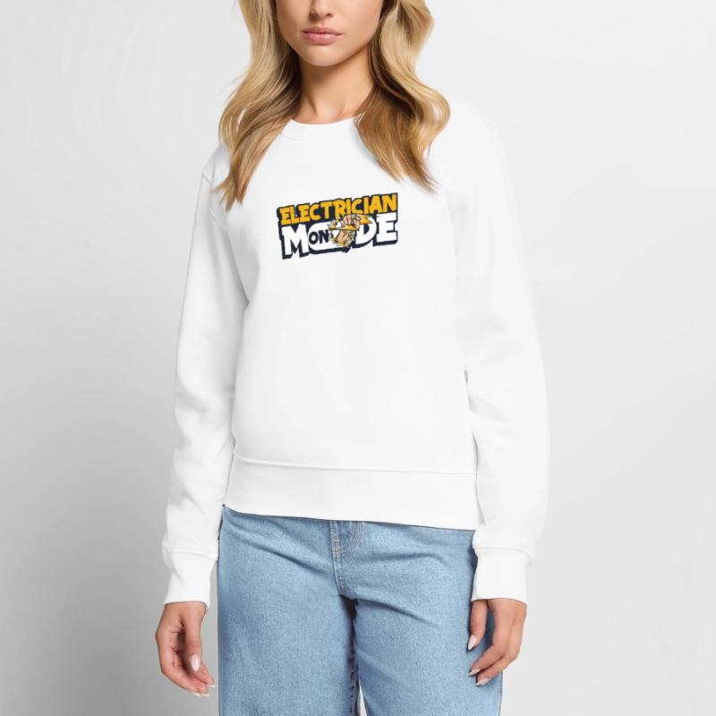 Electrician Mode On Electrical Engineer Electronics Technician Women's Premium Organic Jumper
