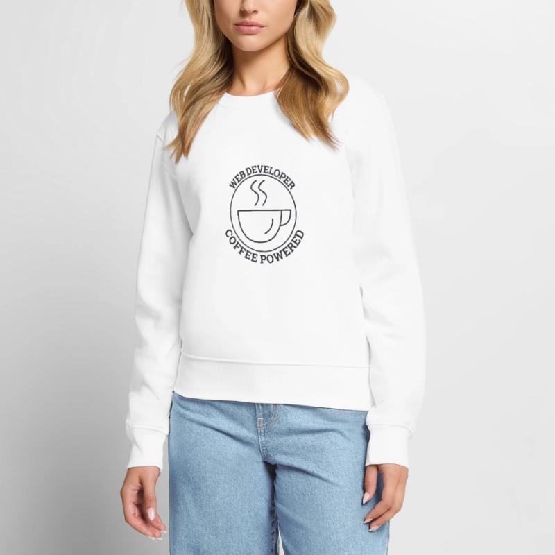 "Web Developer Coffee | Web Developer" Women's Premium Organic Jumper