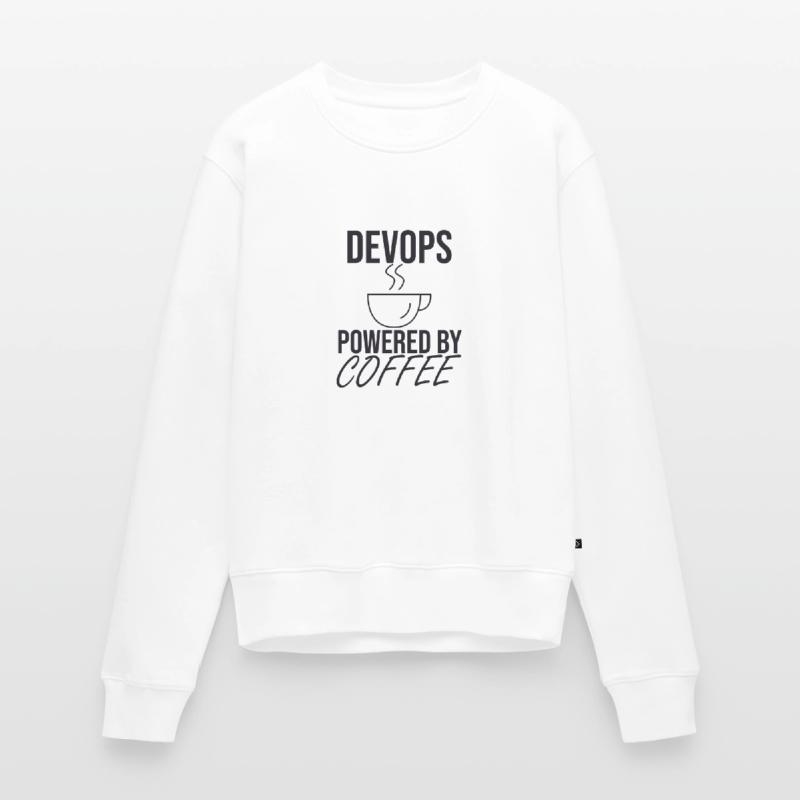 DevOps Coffee | Software Development" Women's Premium Organic Jumper