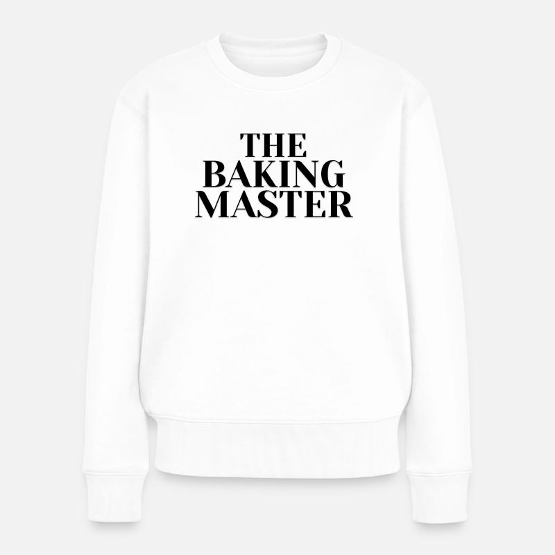 Master the Art of Baking - Frauen Premium Bio Pullover - Weiß