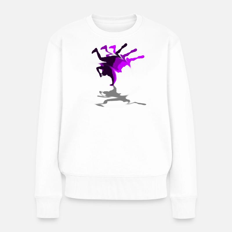 Hip Hop - Pull Premium bio Femme - blanc