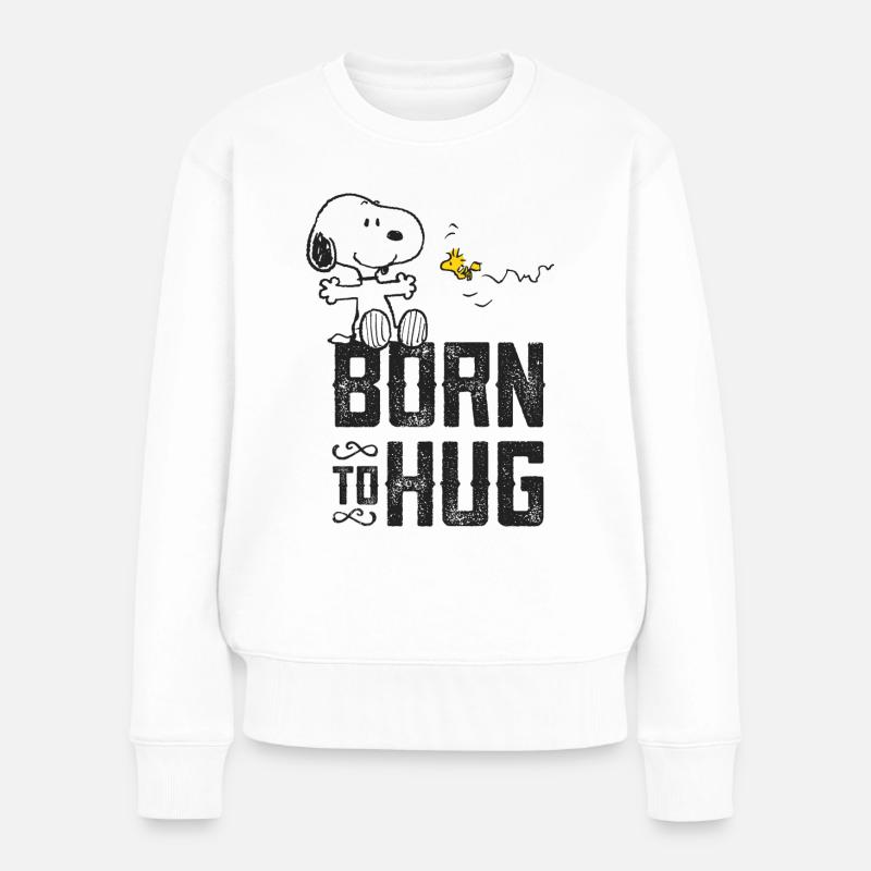 Peanuts Snoopy Calin - Pull Premium bio Femme - blanc