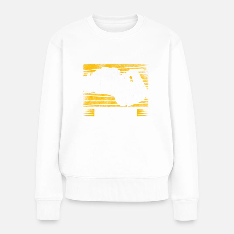 Ich Kann Nicht Ich Muss Abschleppen Geschenk - Frauen Premium Bio Pullover - Weiß