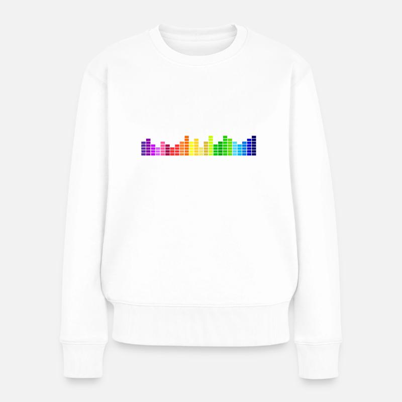 I'm here, let's go! Equalizer - Women's Premium Organic Jumper - white