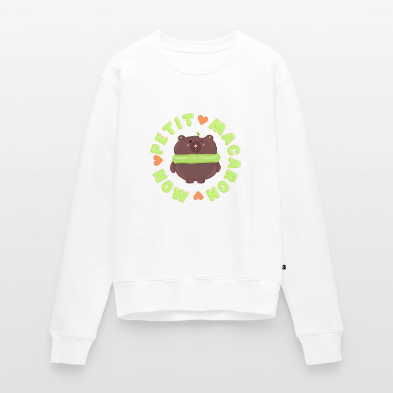 mon petit macaron bear Women's Premium Organic Jumper