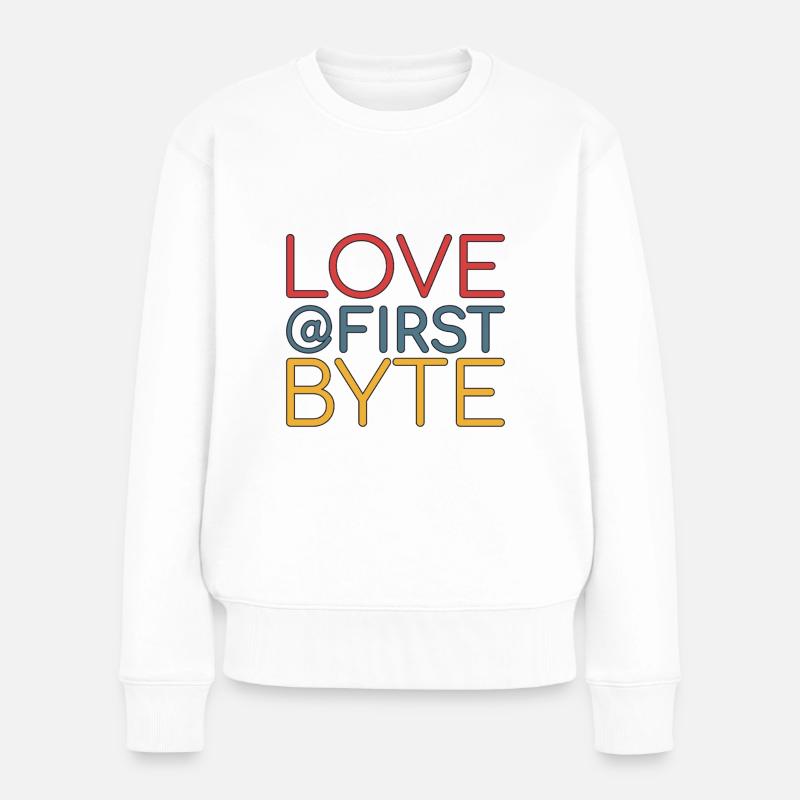 Data Science Scrum Team first byte Agile Admin - Frauen Premium Bio Pullover - Weiß