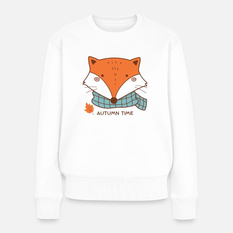 Automne - Pull Premium bio Femme - blanc