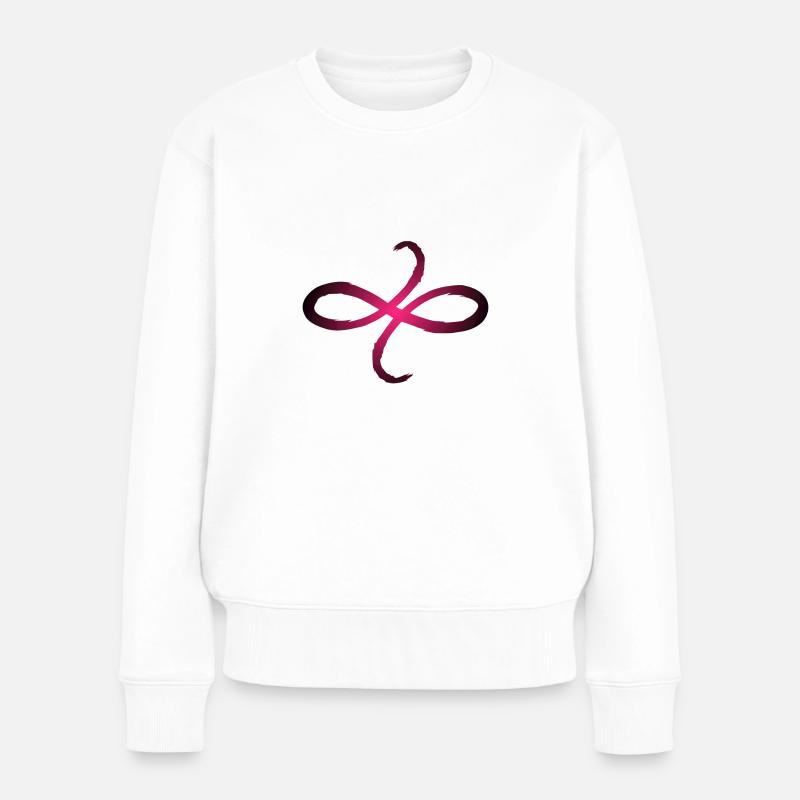 Symboles celtiques symbole de l’amitié - Pull Premium bio Femme - blanc