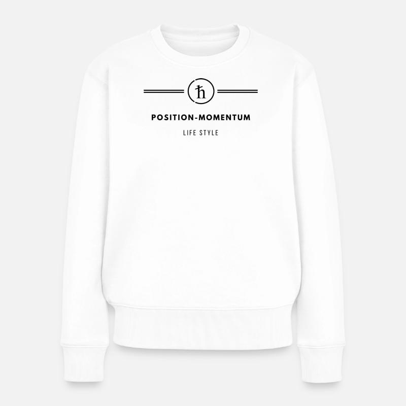 Position Momentum LifeStyle - Frauen Premium Bio Pullover - Weiß