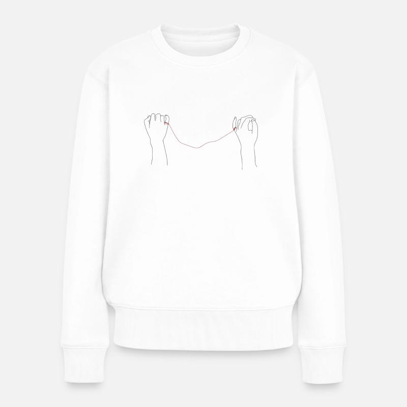 Pour toujours - Pull Premium bio Femme - blanc