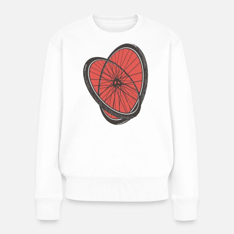 Das ist Amore - Frauen Premium Bio Pullover - Weiß