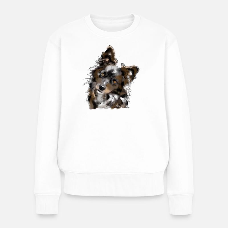 Berger australien - Pull Premium bio Femme - blanc