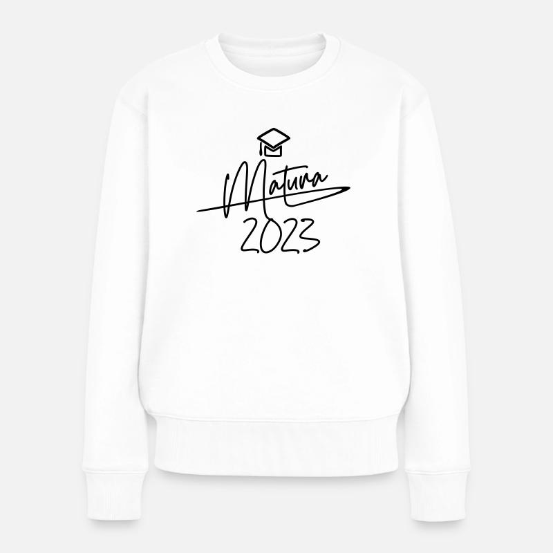 Matura 2023 - Frauen Premium Bio Pullover - Weiß