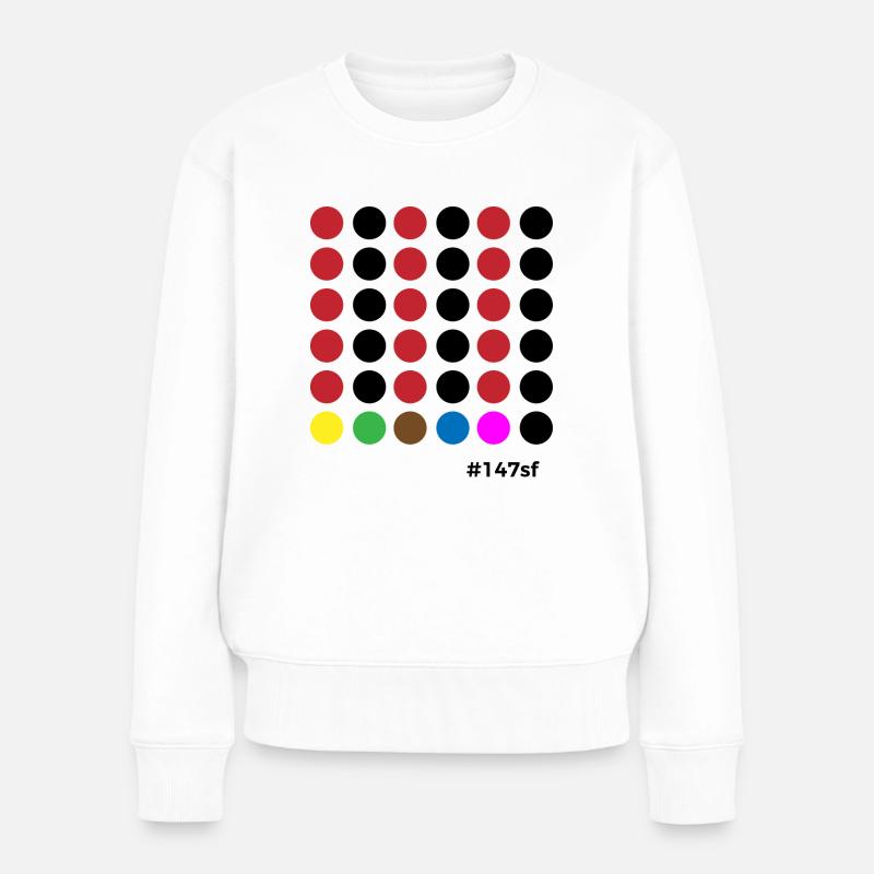 Snooker #147sf - Frauen Premium Bio Pullover - Weiß