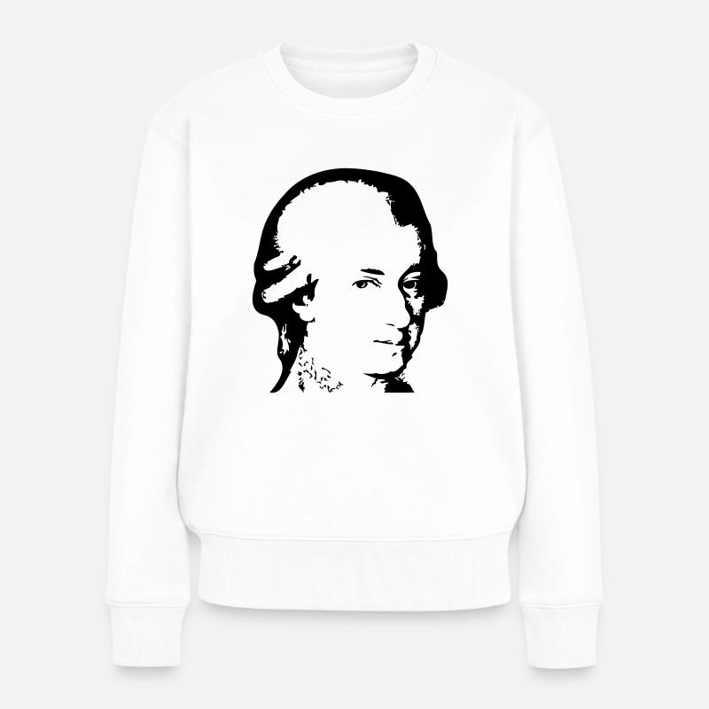 Wolfgang Amadeus Mozart - Pull Premium bio Femme - blanc