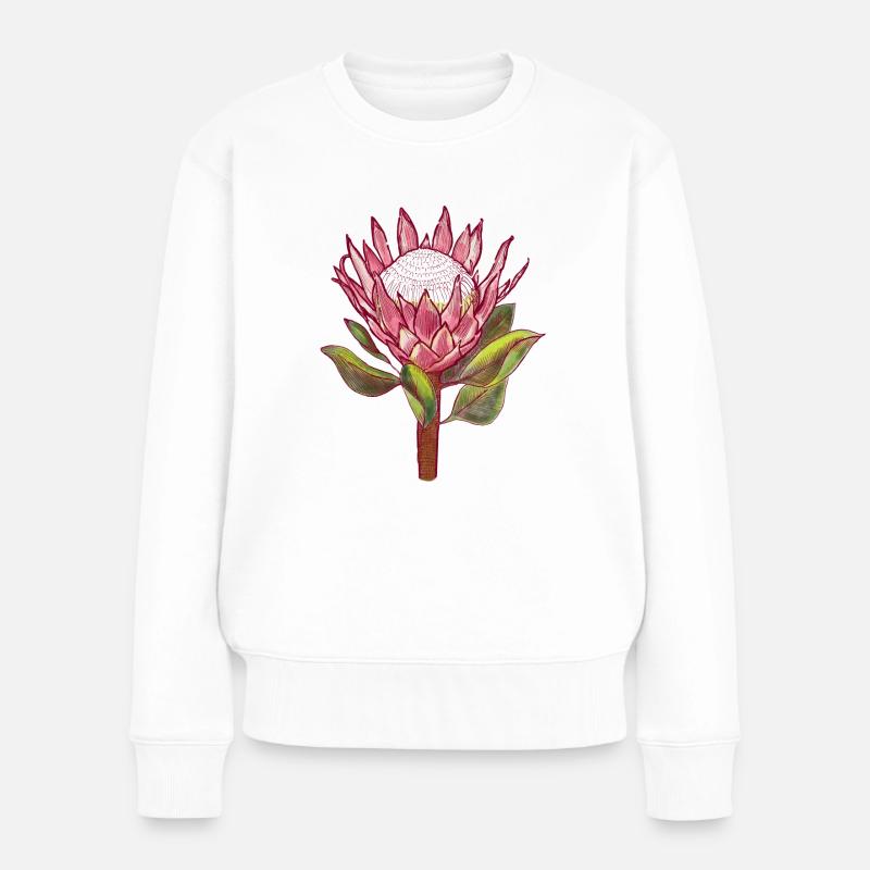 Protea - Pull Premium bio Femme - blanc