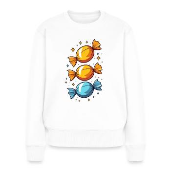 Candies - Women's Premium Organic Jumper - white - Front - Julia (174cm)