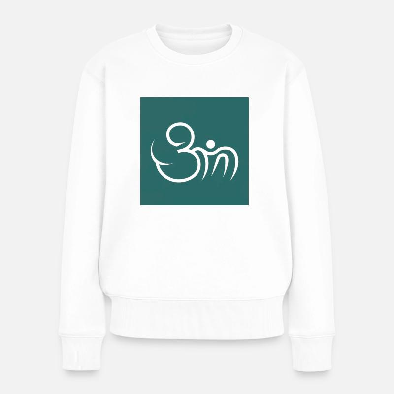Ohm - Frauen Premium Bio Pullover - Weiß