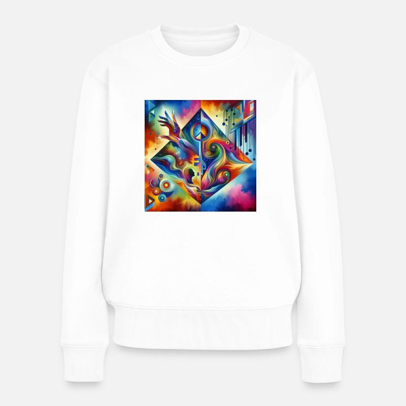 Clé - Pull Premium bio Femme - blanc