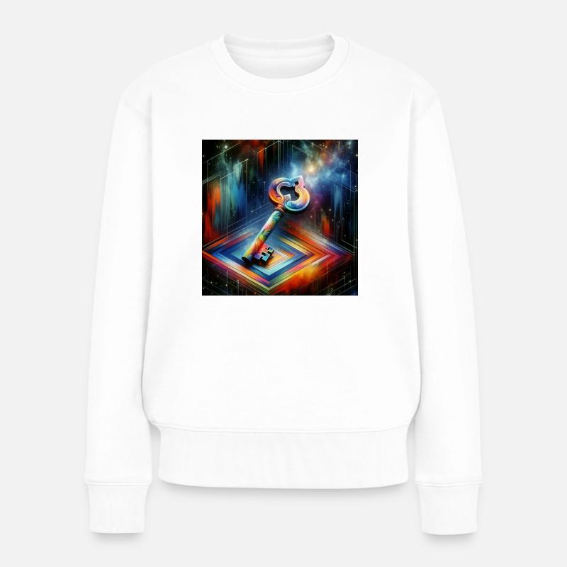 Clé - Pull Premium bio Femme - blanc