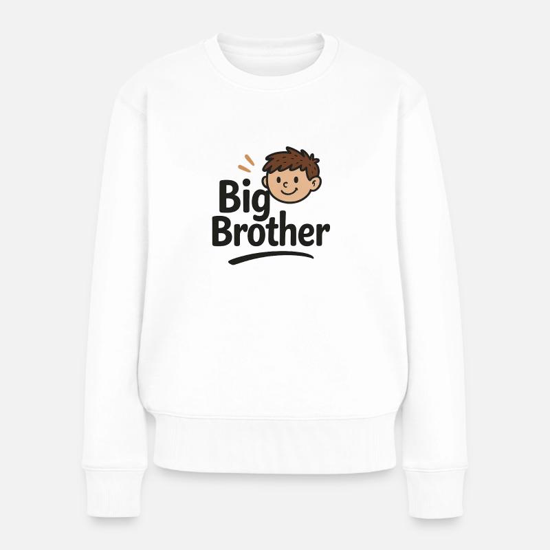 Frère aîné - Pull Premium bio Femme - blanc