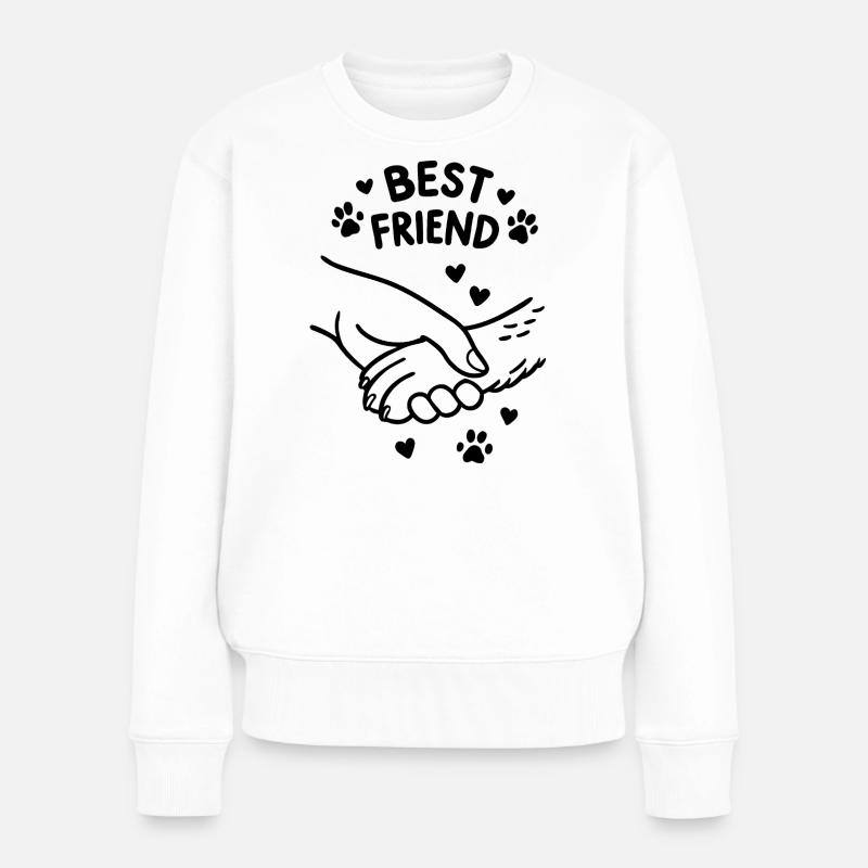 Amis des chiens, Hundefreund, Hunde - Pull Premium bio Femme - blanc